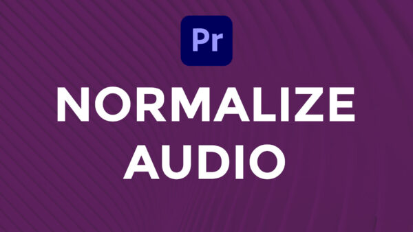 normalize audio in premiere pro, adobe tutorial